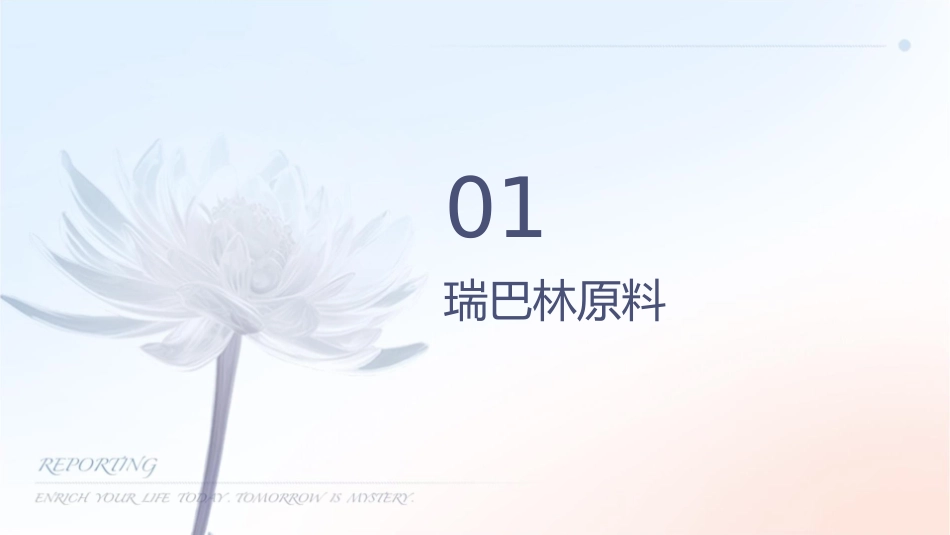 年度产吨瑞巴林原料普药护理课件_第3页