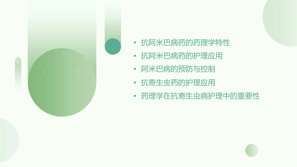 药理学 抗寄生虫药抗阿米巴病药护理课件_第2页