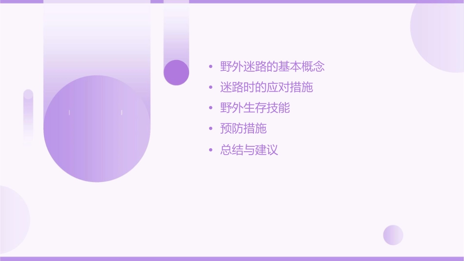 要是你在野外迷路课件_第2页