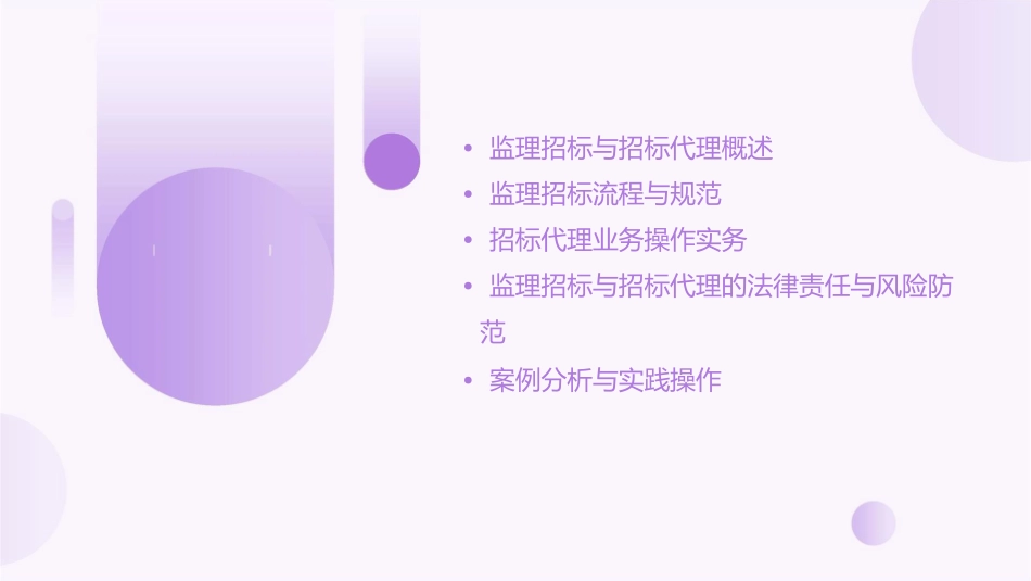 监理招标招标代理从业人员培训课件_第2页