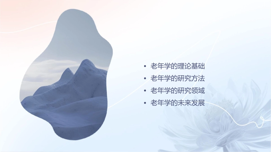 老年学概论老年学的理论和研究方法课件_第2页