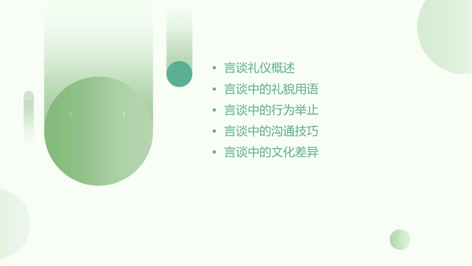 言谈中的基本礼仪(刘宪丽)课件_第2页