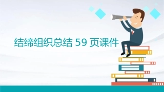 结缔组织总结59页课件