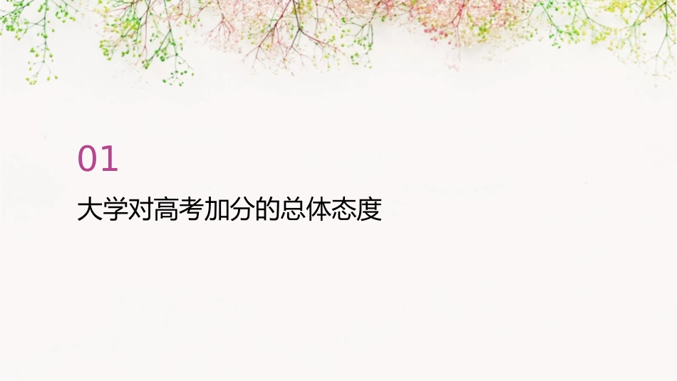 聚焦大学对高考加分态度课件_第3页