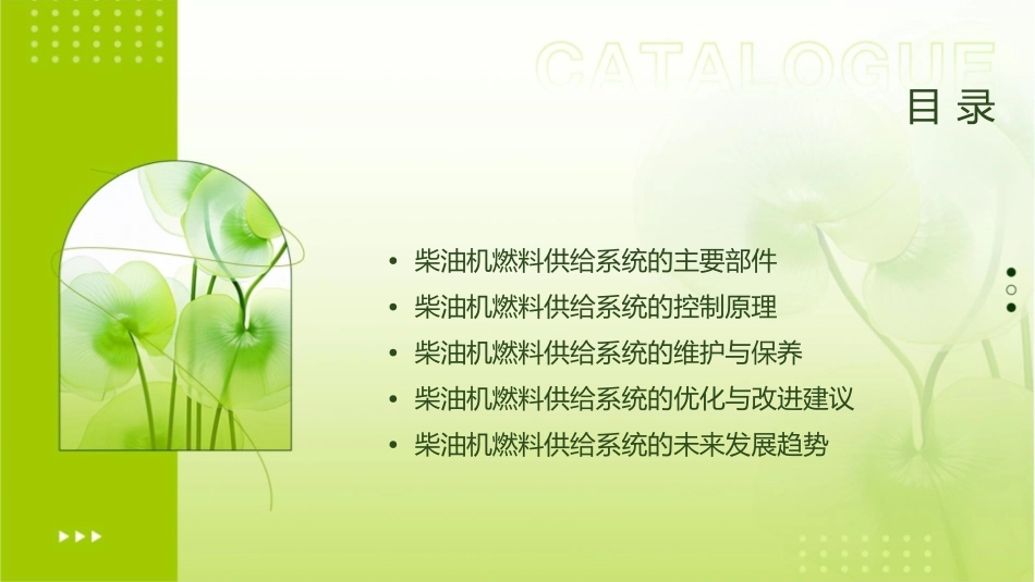 柴油机燃料供给系统课件_第2页
