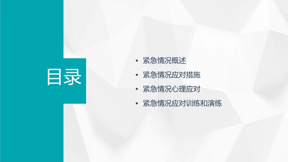 驾驶员紧急情况下应急措施课件_第2页