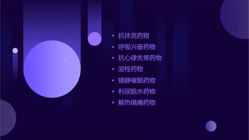 急诊常用药品的使用描述课件_第2页