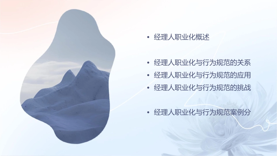经理人职业化和行为规范课件_第2页