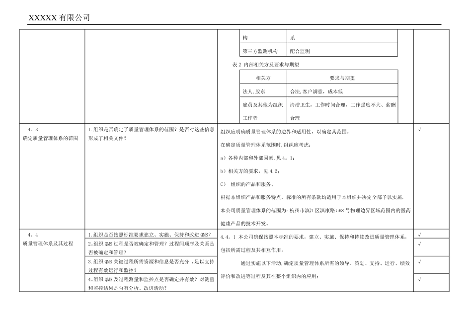 新GJB9001C-2017内审检查表_第3页