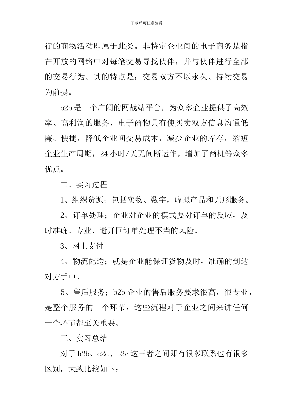 电子商务实习总结报告三篇_第2页