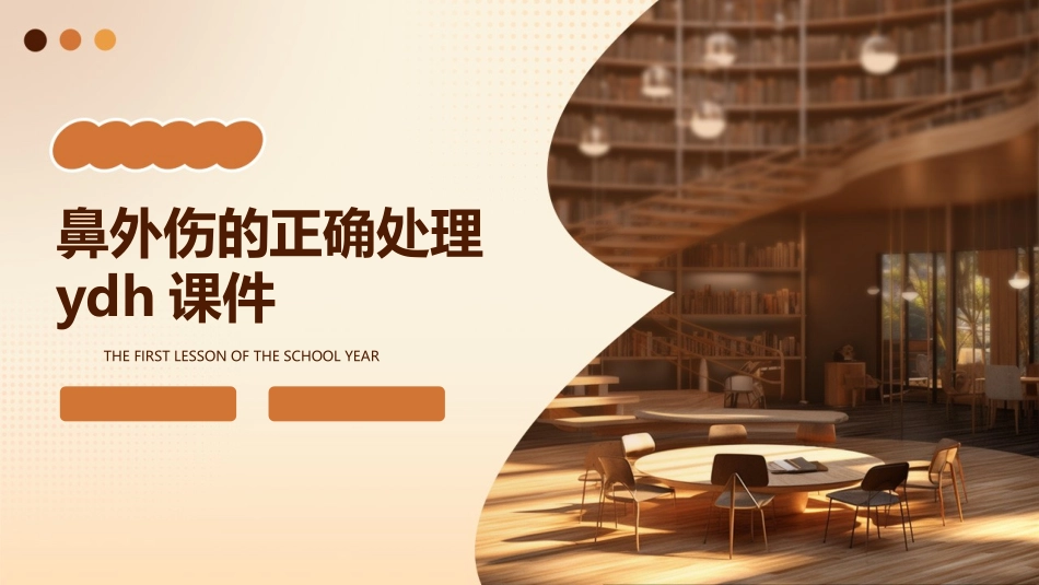 鼻外伤的正确处理ydh课件_第1页