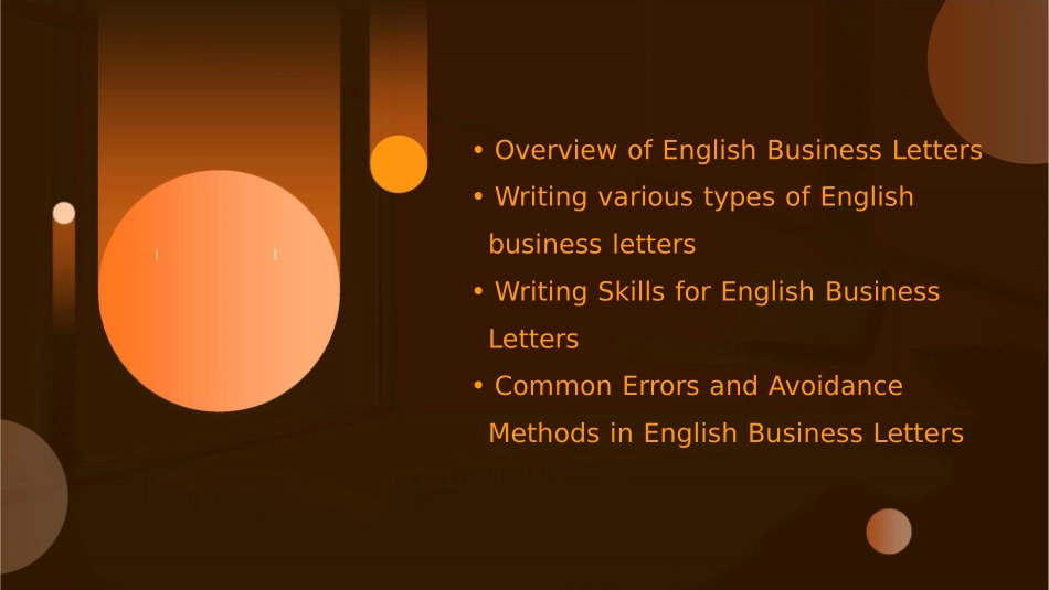 英文商务信函格式课件_第2页