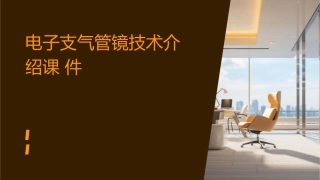 电子支气管镜技术介绍课件