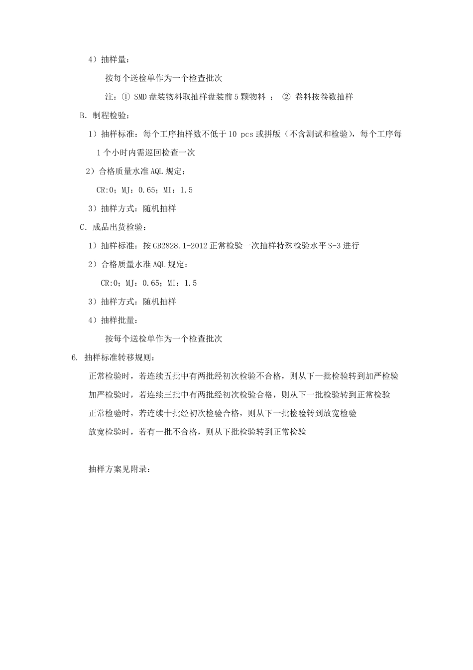 02抽样检验作业指导书_第2页