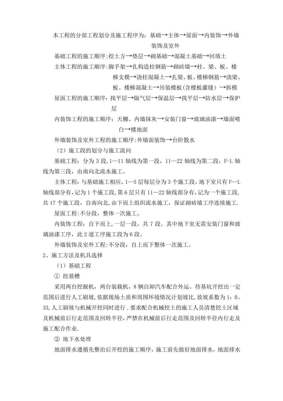 住宅施工组织设计范本_第2页