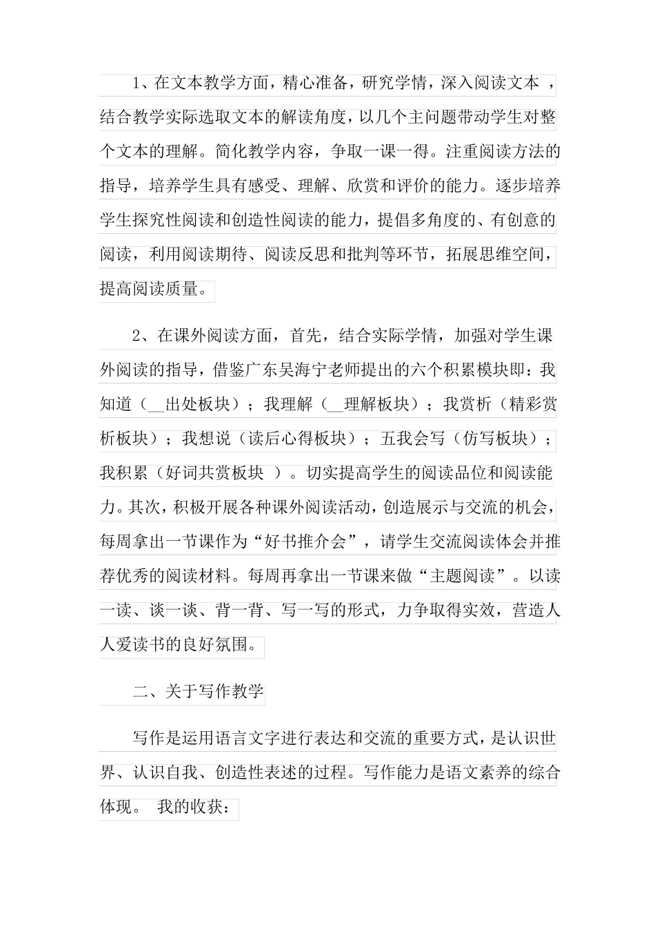 模板2022年国培学习心得体会范文集锦4篇_第2页