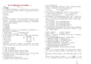 八级物理上册 第三章透镜及其应用能力训练题二人教新课标版
