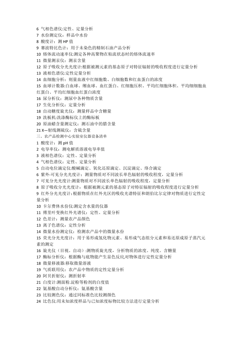 常见试验室仪器设备清单!附试验室图_第2页