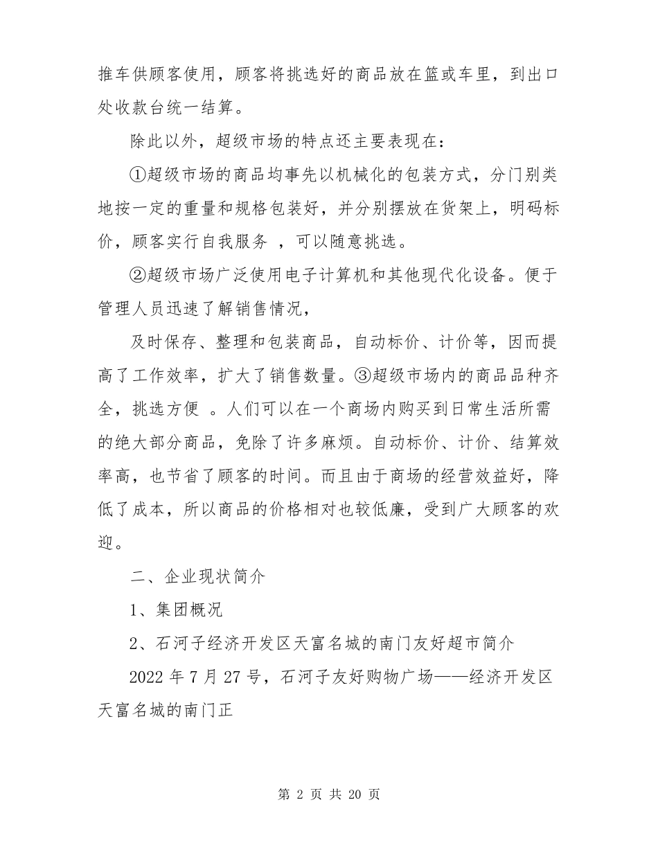 超场调研报告模板_第2页