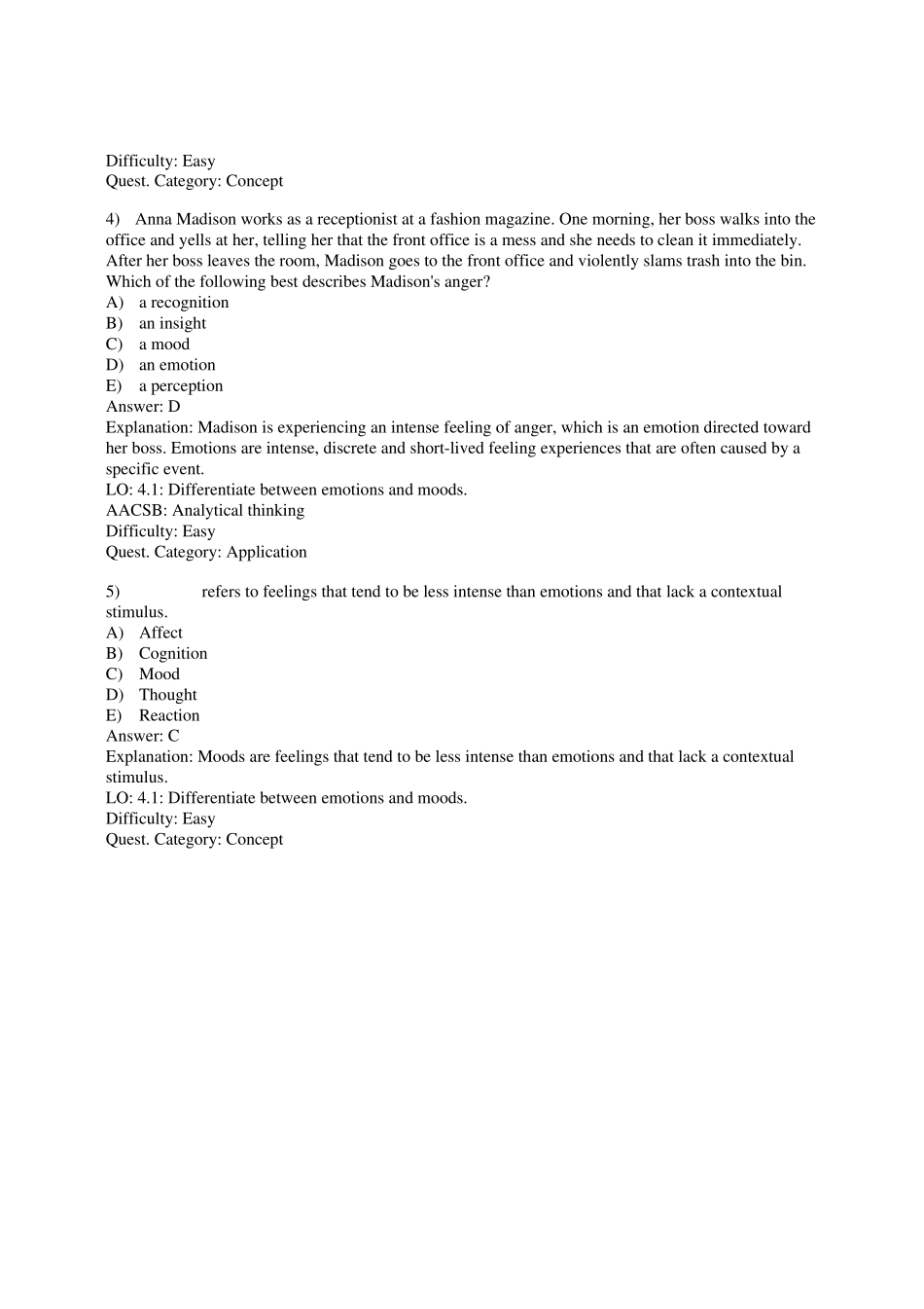 罗宾斯组织行为学第18版英文试题库附答案chapterx_第2页