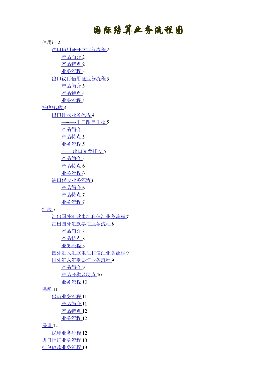 国际结算业务流程图_第1页