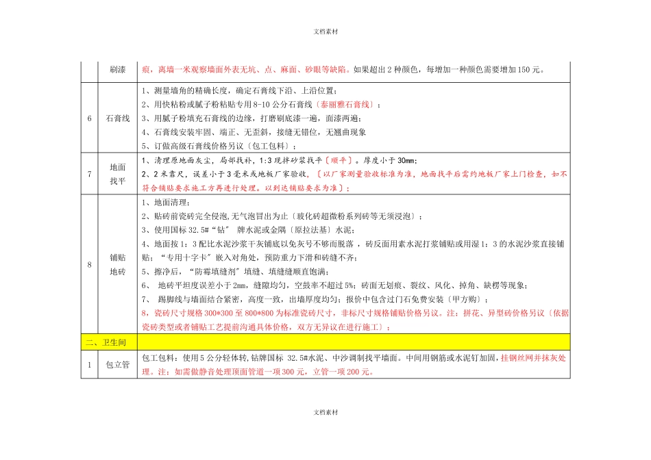 装修施工标准_第2页