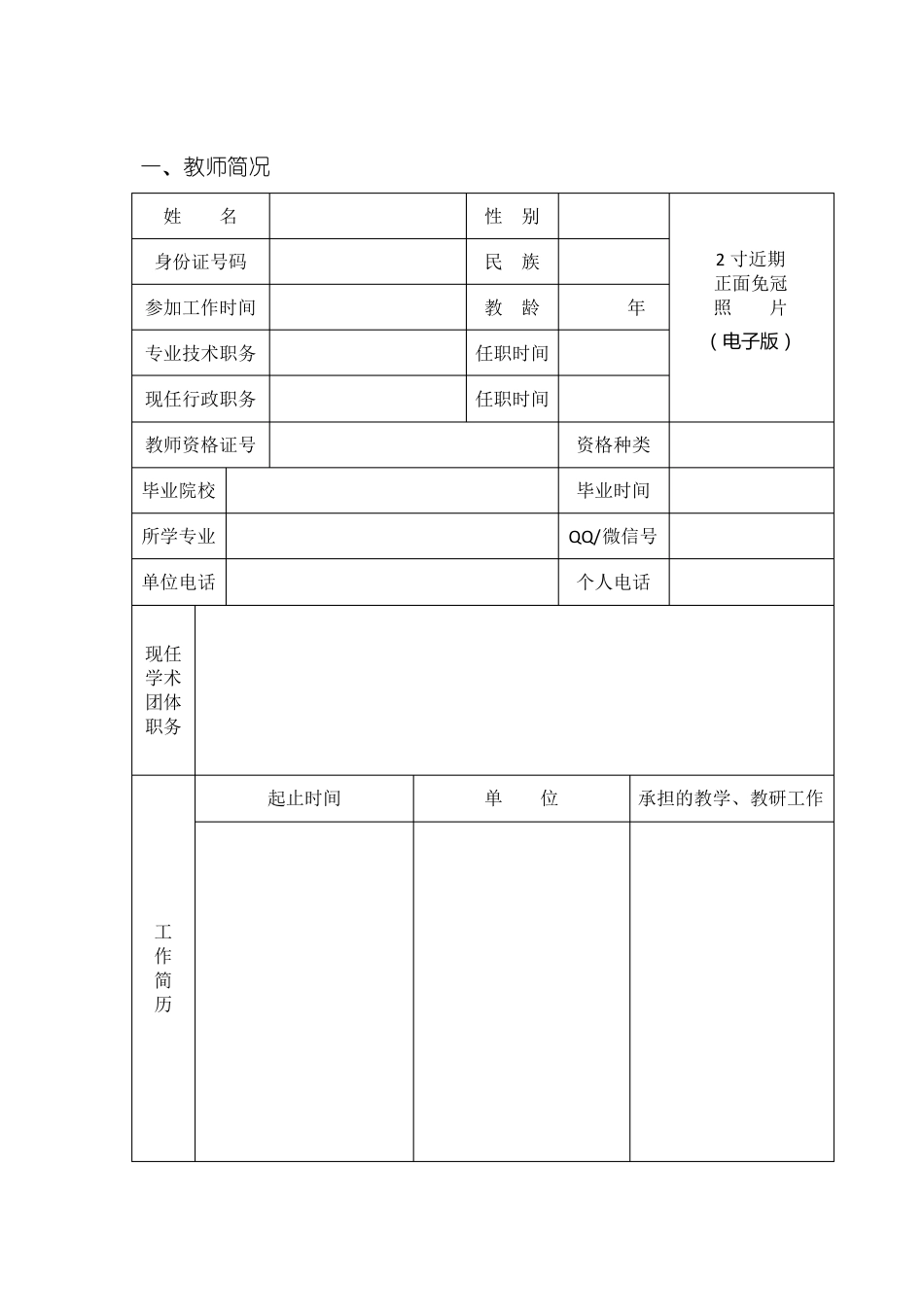 陕西教学能手审批表_第2页