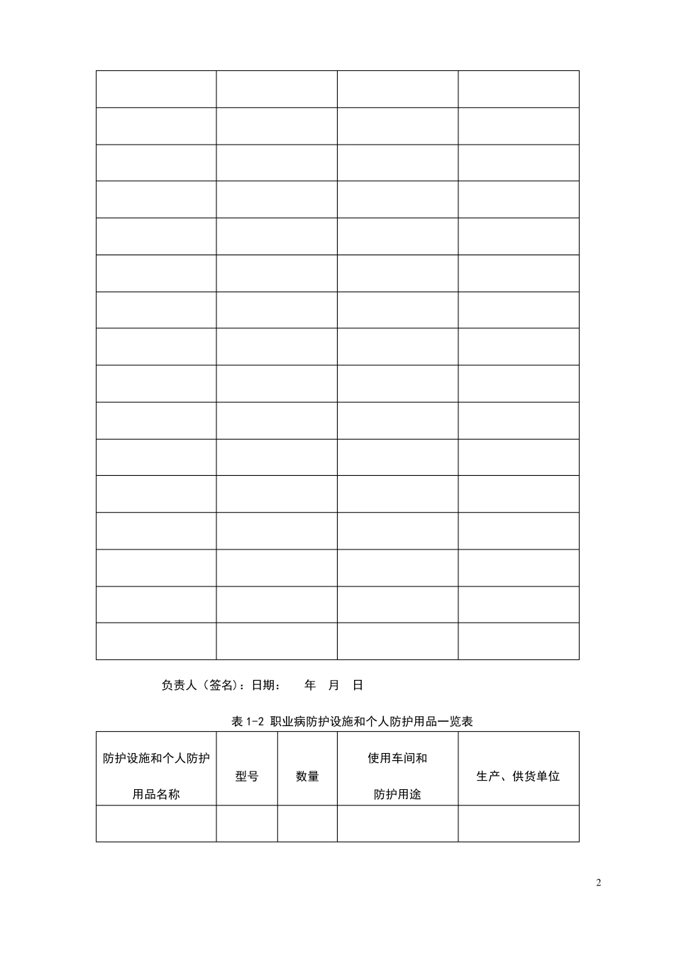 职业卫生管理台账样_第3页
