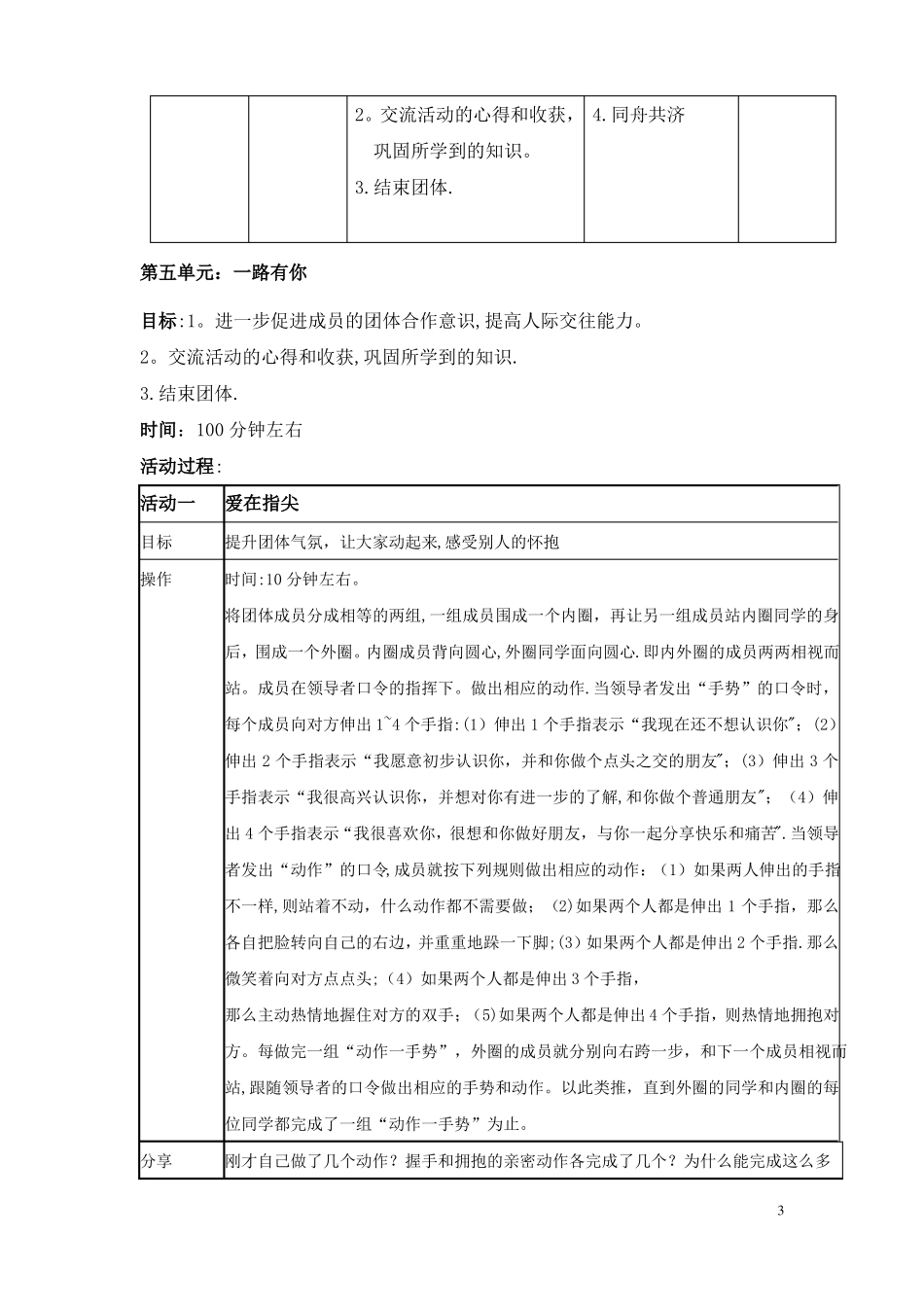 大学生人际关系团辅方案_第3页