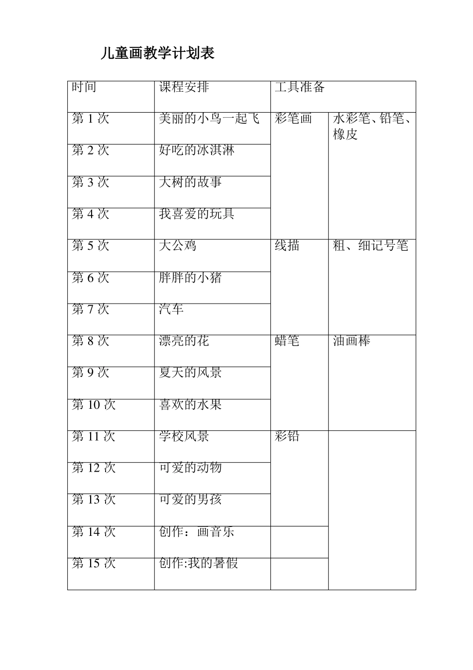 优秀儿童画教案_第1页