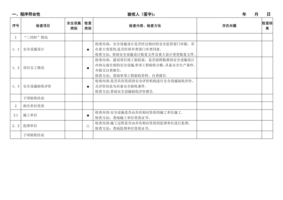 露天矿山竣工验收表_第2页
