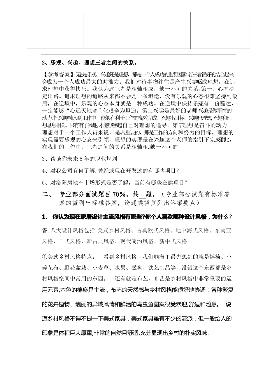 精装修设计师面试题_第2页