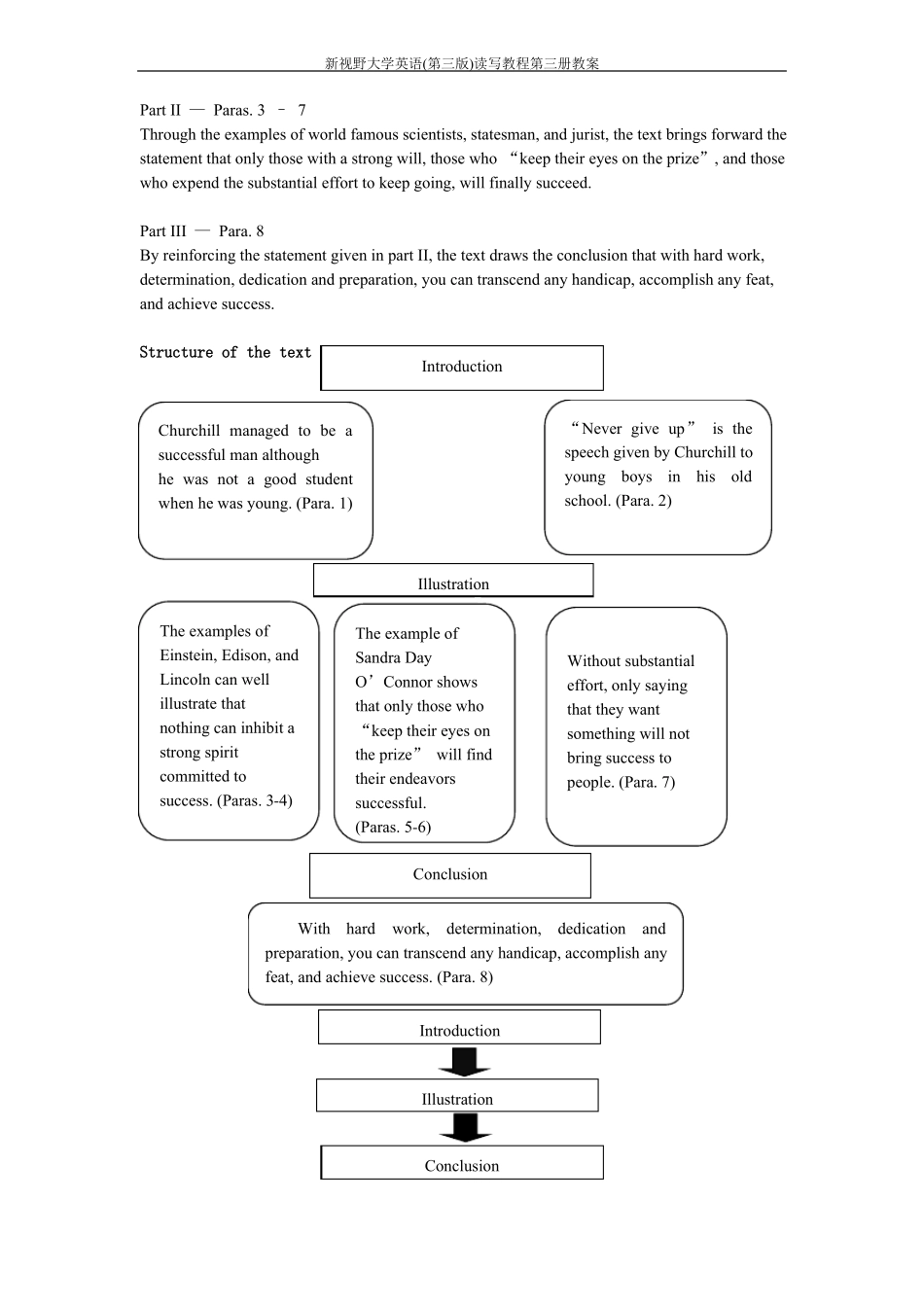 新视野大学英语第三版读写教程第三册教案_第2页