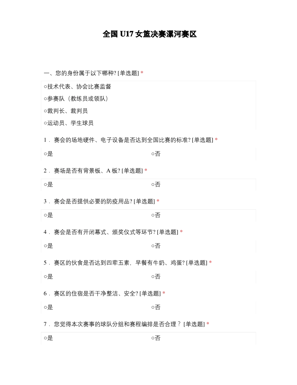 全国U17女篮决赛漯河赛区_第1页