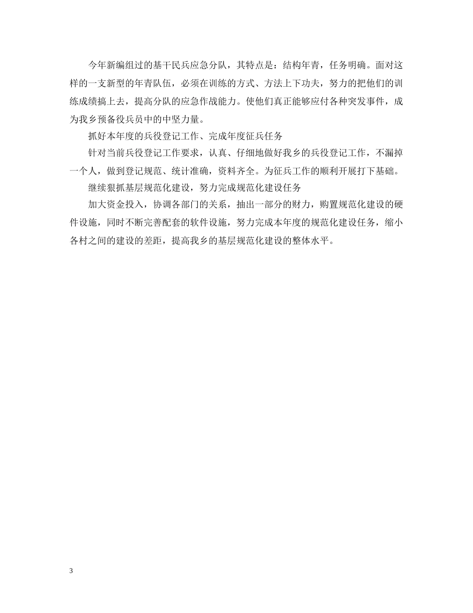 ×乡武装工作汇报_第3页