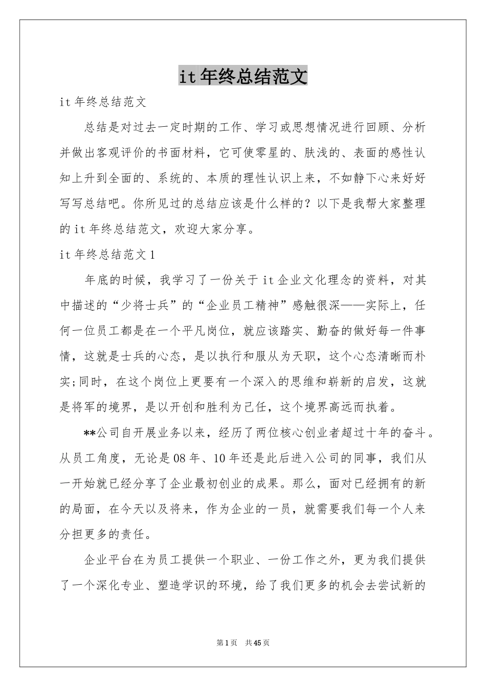 it年终参考总结范本_第1页
