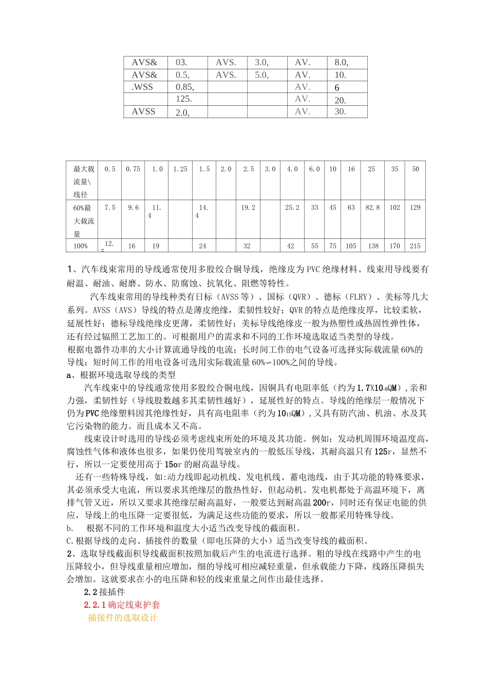 汽车电线束基本知识 _第2页