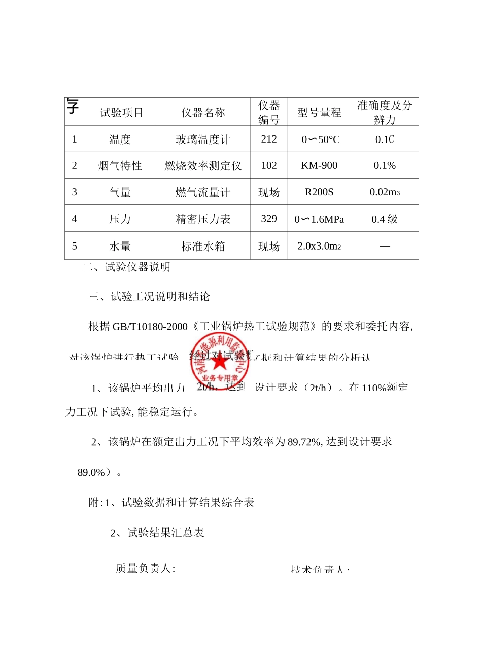 锅炉能效测试报告_第3页