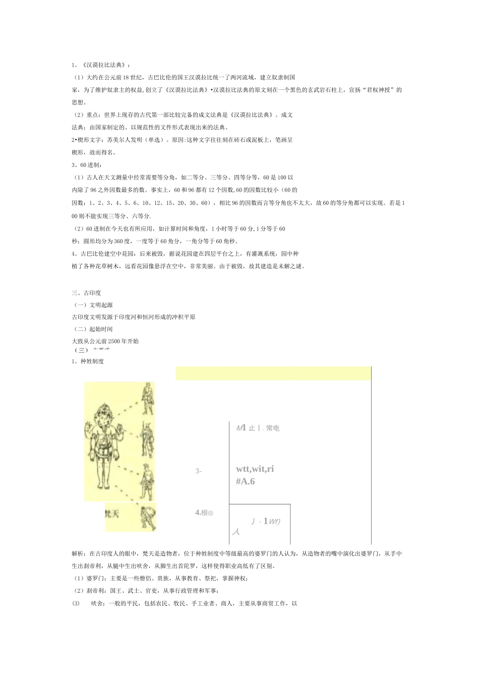 四大文明古国及主要成就_第2页