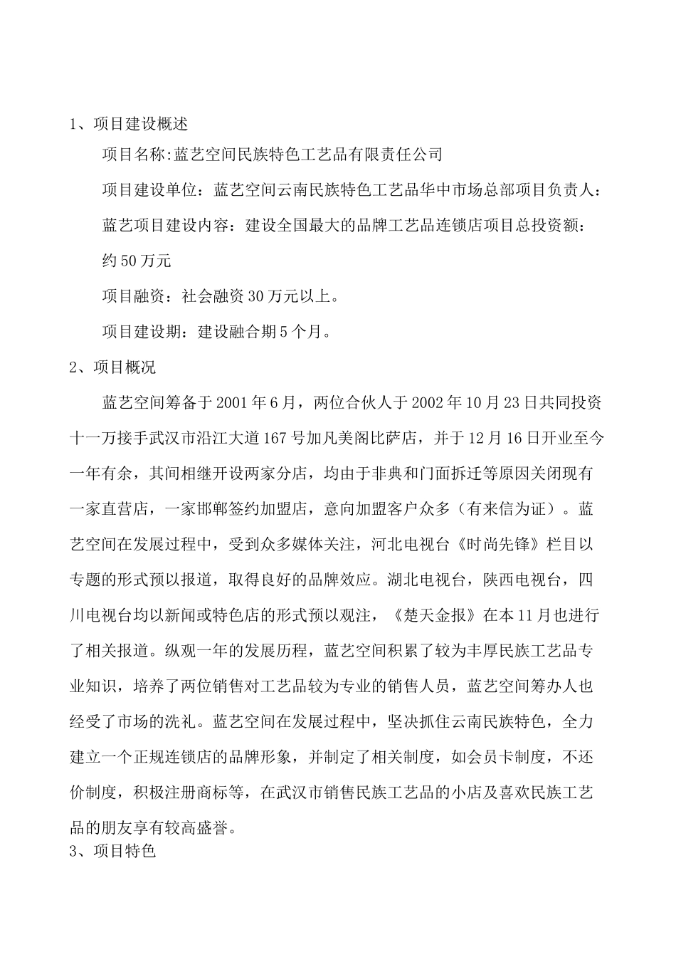 项目融资计划书_第3页