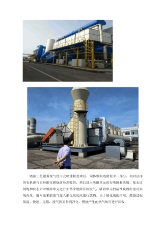 催化燃烧废气处理设备技术说明