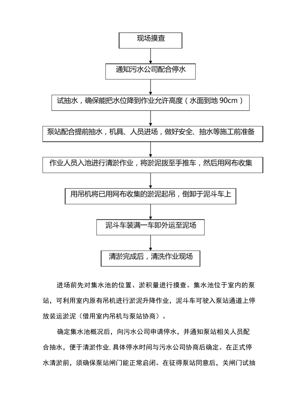 泵站集水池清淤方案1_第3页