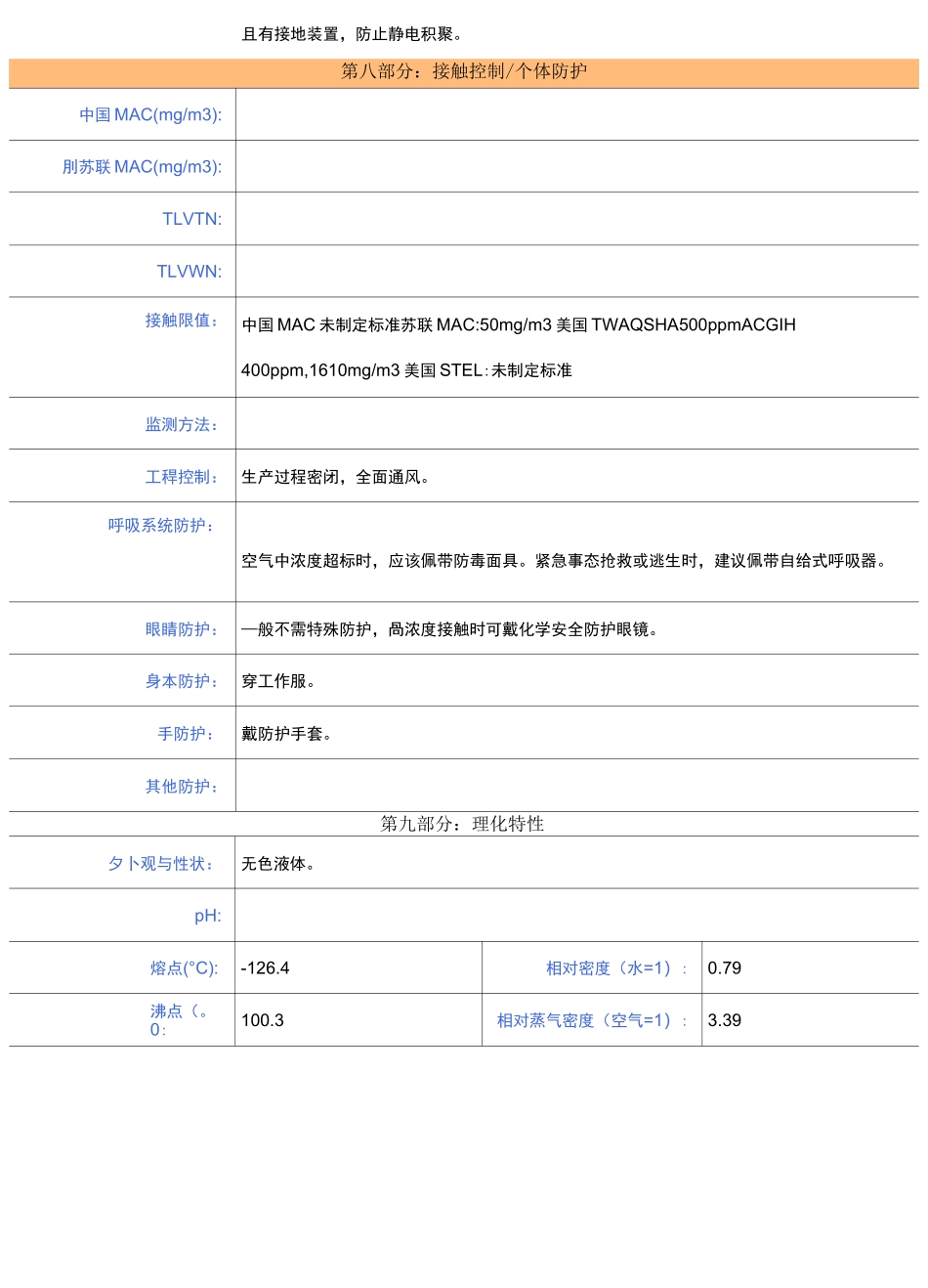 甲基环己烷-MSDS-安全技术说明书_第3页