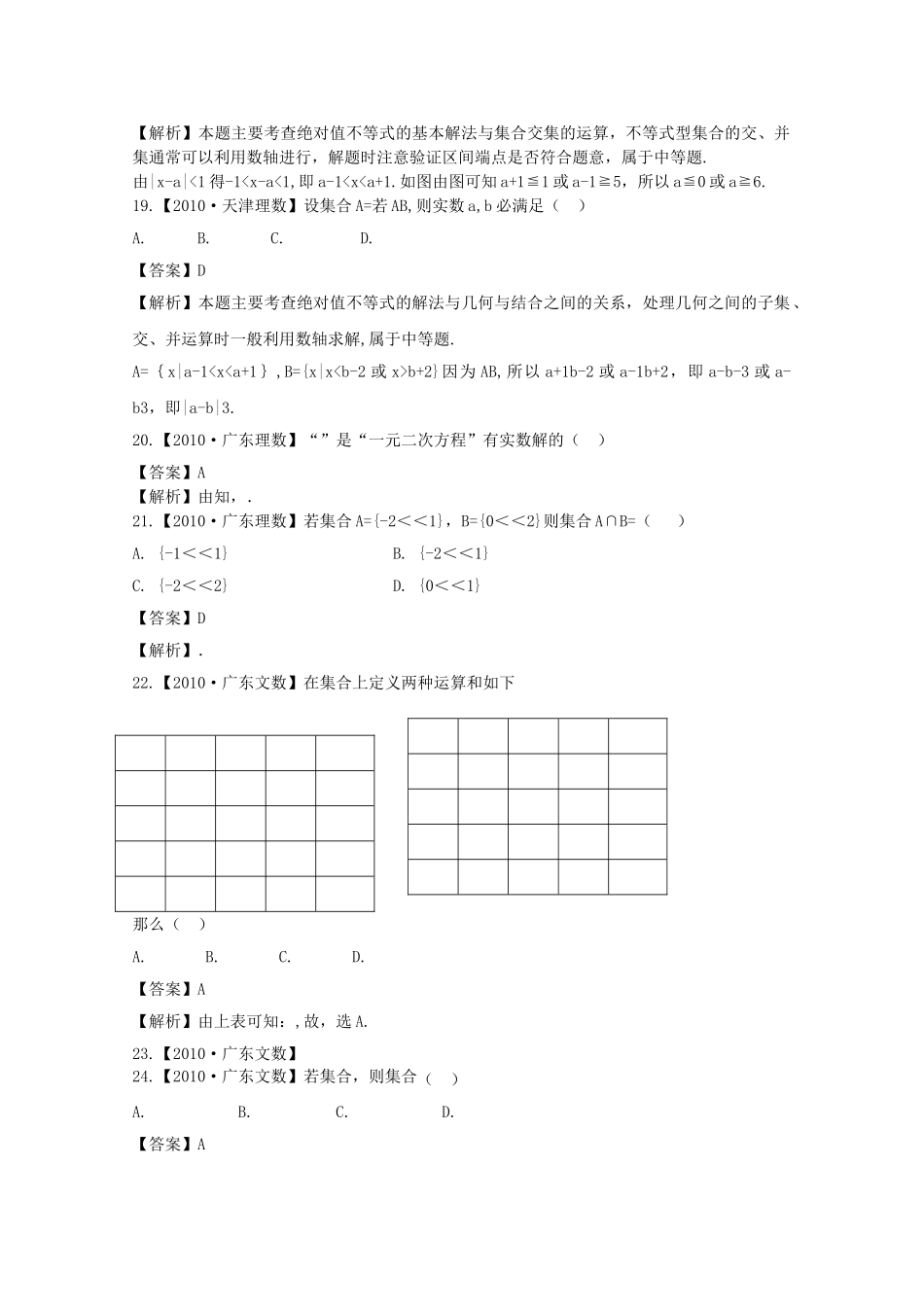 高考数学一轮复习 集合与逻辑题材 _第3页