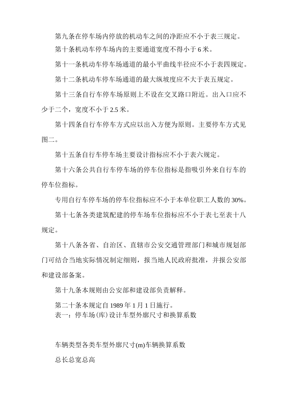 停车位设计规范_第2页