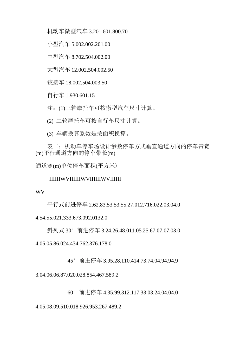 停车位设计规范_第3页