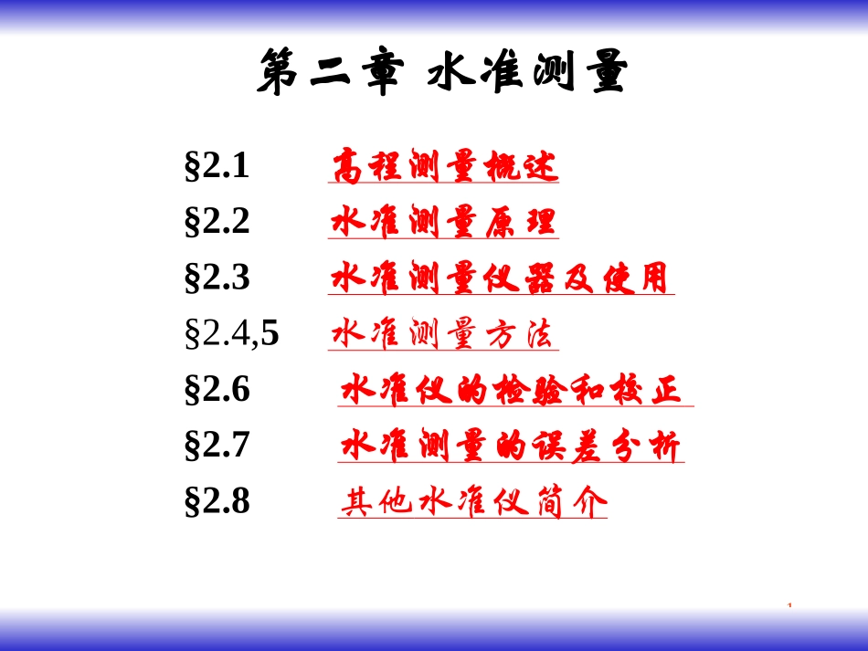 测量学课件第2章-土木_第1页