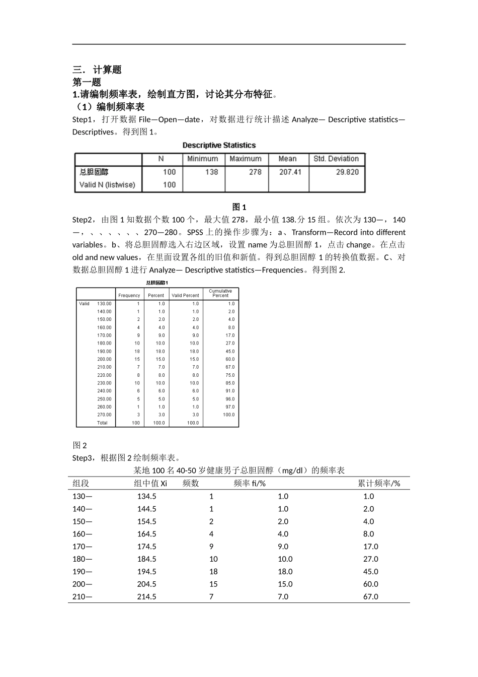 spss之抗体滴度的计算和频率表的绘制_第1页