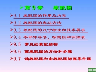 proe装配图制作