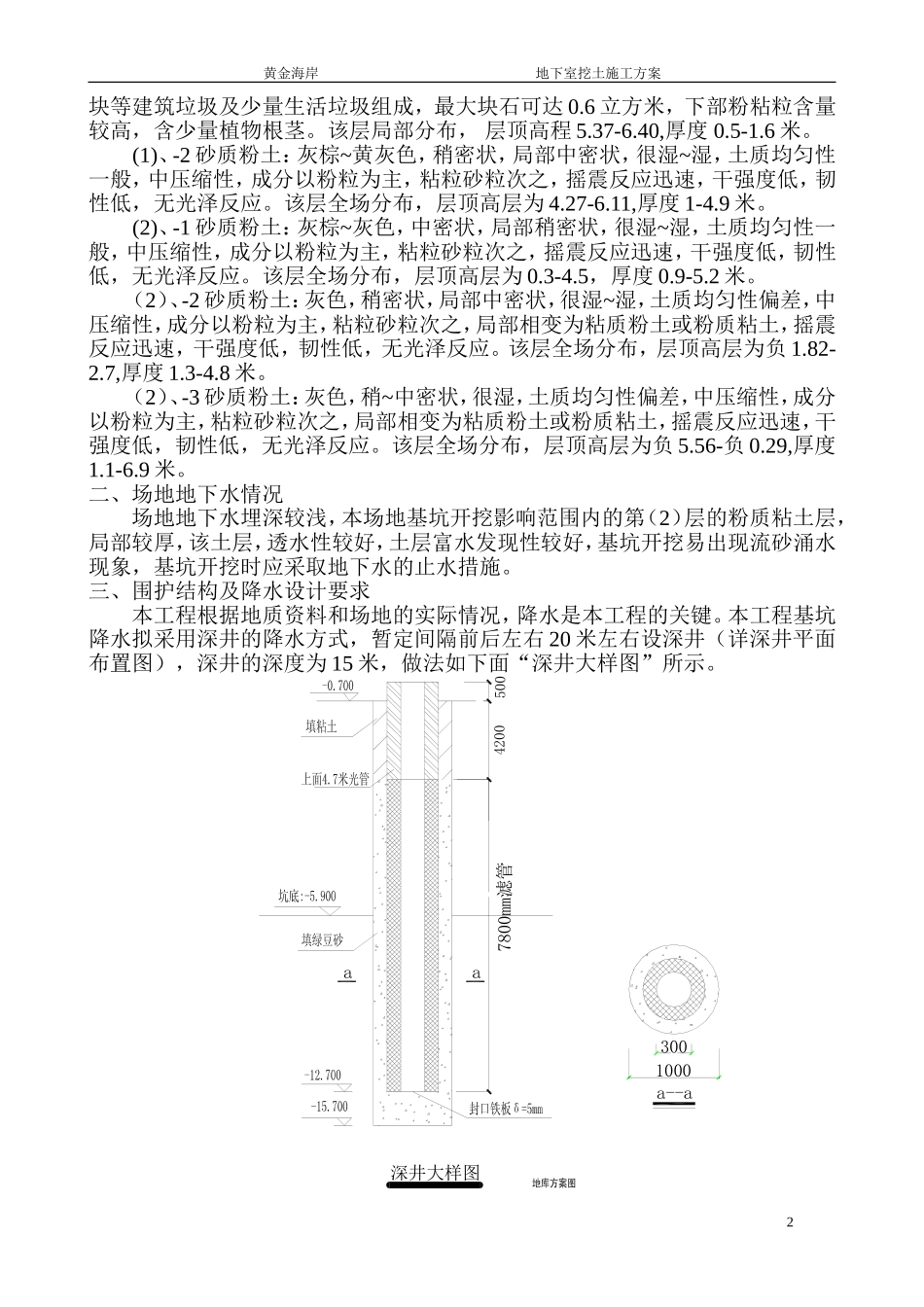 地下室挖土方案_第2页